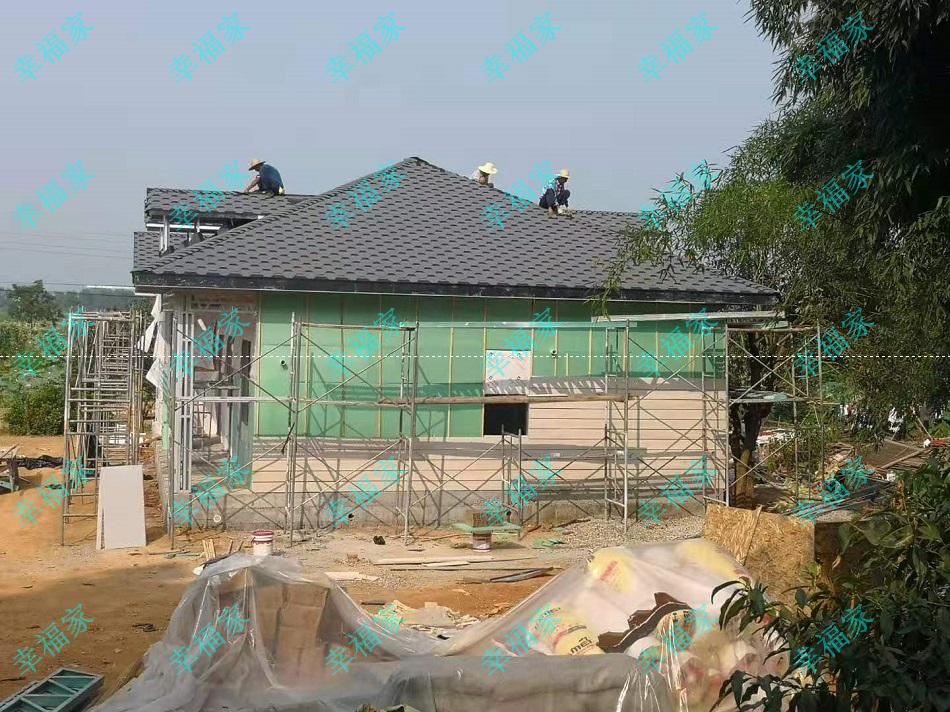 鎮(zhèn)德橋鄢老板一層輕鋼別墅圖 鎮(zhèn)德橋鄢老板一層輕鋼別墅圖